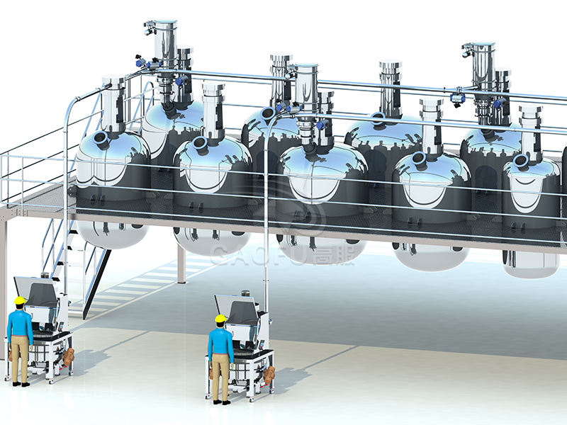 反應釜自動投料系統(tǒng) 反應釜自動投料系統(tǒng)